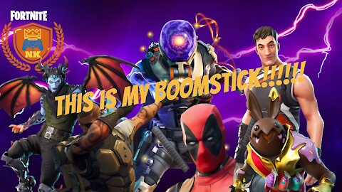 THIS IS MY FORTNITE BOOMSTICK!!!