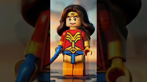 Kawaii Wonder Woman in a Lego #shorts#shortvideos#Lego#WonderWoman