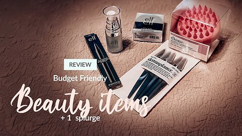 Budget-friendly beauty items haul... + 1 splurge | review | Awayion