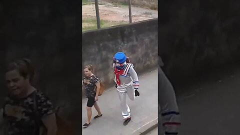 SUPER PULOS NINJAS DO FOFÃO, O MÁSKARA, PATATI E BEN10 DANÇANDO NA CARRETA DA ALEGRIA, LIKE