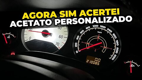 Chevrolet Astra - FIZ OUTRO ACETATO PERSONALIZADO! AGORA SIM!