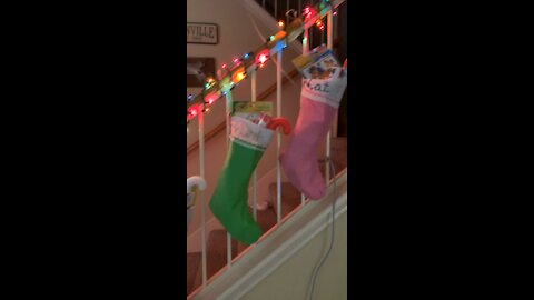 Christmas morning stockings!