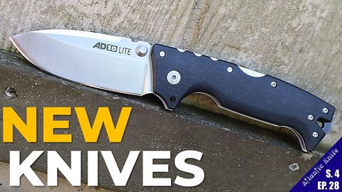 NEW KNIVES | Game Changing Everyday Folders & Cold Steel AD-10 Lite Knife | AK Blade