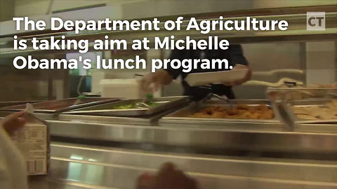 USDA Rolls Back Michelle's School Lunches