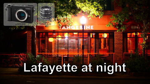 Lafayette CO - at night (Mitakon 25mm, Lumix GX9)