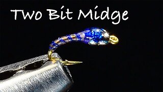 Two Bit Midge Fly Tying Instructions - Tied by Charlie Craven