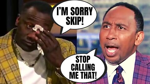 Shannon Sharpe Has ROUGH First Take Debut | He Can't Stop Calling Stephen A Smith "Skip"