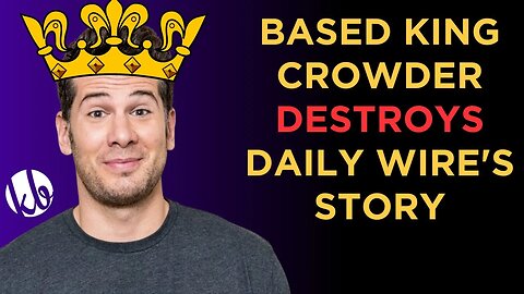 BASED KING Steven Crowder recorded negotiations with Daily Wire's CEO, DESTROYS their narrative