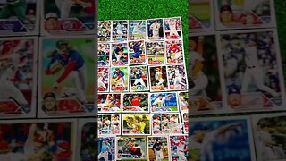 Opening A Pack Of Topps Series 1 Baseball ⚾️ #collection #hobby #sportscards #mlb #shorts #unboxing
