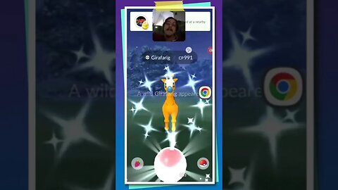 UMA SURPRESA INESPERADA no Pokémon GO! Girafarig SHINY AO VIVO! Hora do Holofote #pokémongo