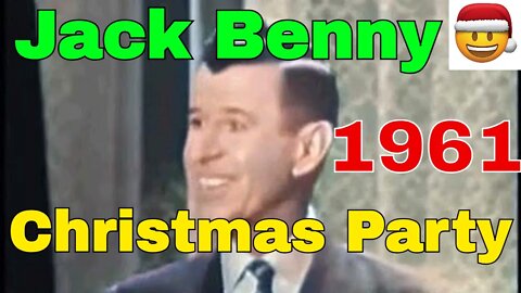 Jack Benny - Christmas Party (1961) [colourised]