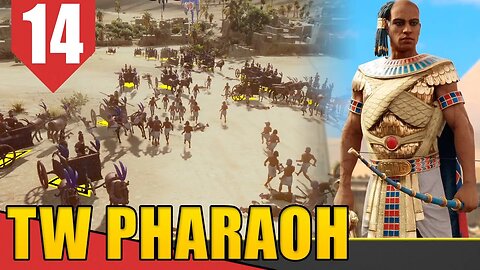 Pretendente na GUERRA CIVIL! - Total War Pharaoh Ramses #14 [Gameplay PT-BR]