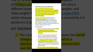 What is the Consumer Price Index?