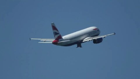 British Airways Lands and Departs at Gibraltar International Airport