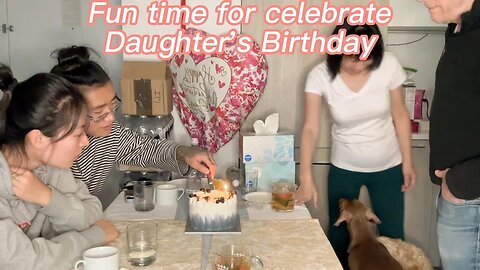 Vlog the moment of my life/ Celebrate my Duaghter's Birthday.