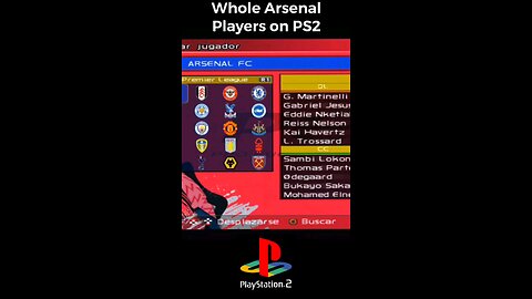 2024 Arsenal Players on PS2 🥶