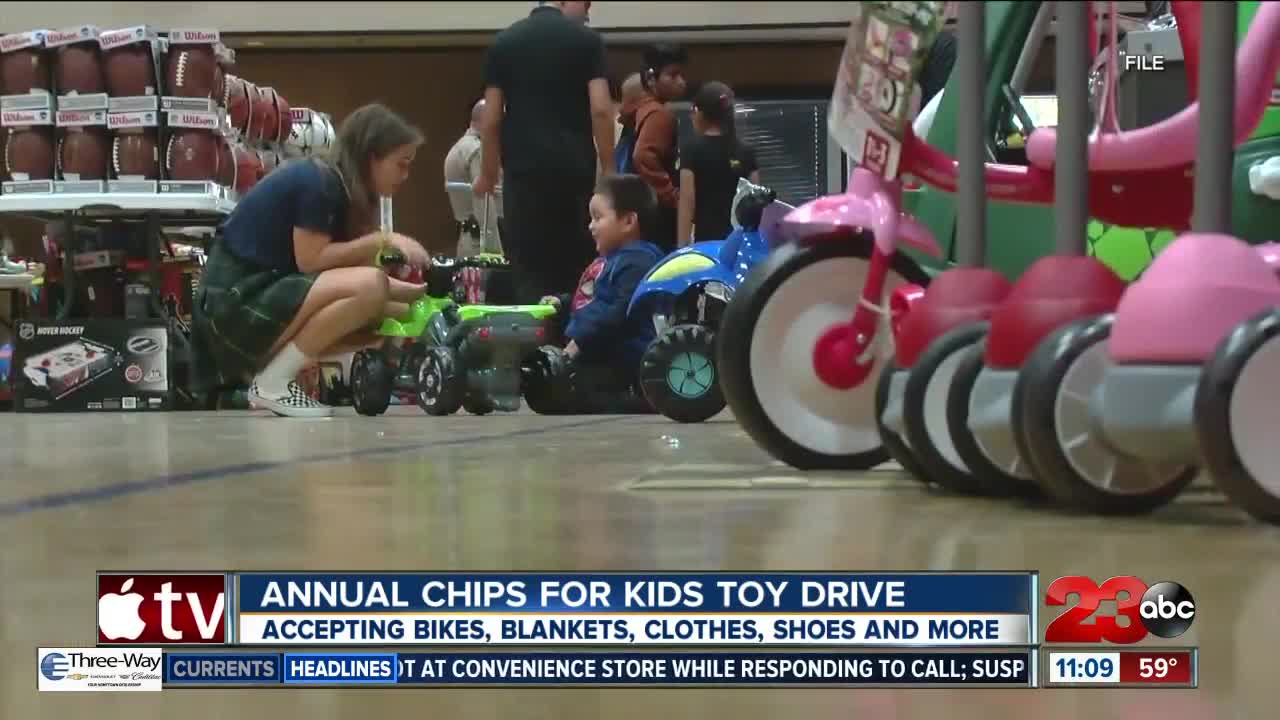 Annual CHiPS for Kids Toy Drive