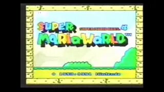 Super Mario World Commercial