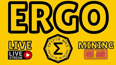 ERGO (ERG) LIVE Mining! #crypto #ergo #mining