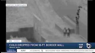 Border Patrol: Two-year-old dropped from border wall near Imperial Beach