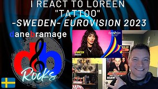 I react to Loreen "Tattoo" Official Music Video | Sweden 🇸🇪 EuroVision 2023 submission.