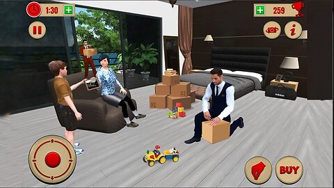 Rent Home Family Simulator | Adventure | Mobile Game | Video for kids