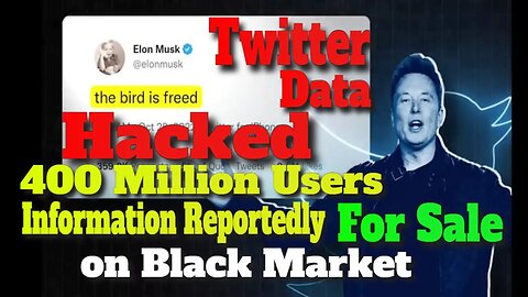 Twitter Data Hack: 400 Million Users' Information Reportedly For Sale on Black Market