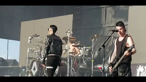 Black Veil Brides "Wake Up" LIVE Earthday Birthday 28 Orlando Florida April 23, 2022