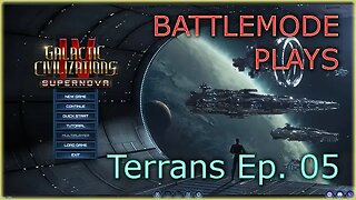 BATTLEMODE Plays | Galactic Civilizations 4: Supernova | Terrans | Ep. 05 - Culture and the Yor