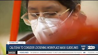 Cal/OSHA to consider loosening workplace mask guidelines