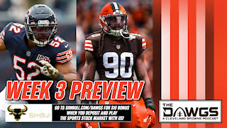 Week 3 Preview: Browns vs Bears + Pick 'Em