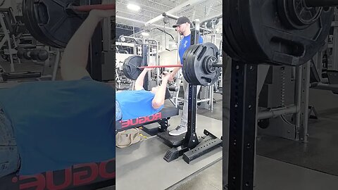 405lbs, then 420lbs Raw Bench, Crazy 🤪 old man