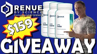 $159 MEGA CoQ10 GIVEAWAY | RENUE by SCIENCE