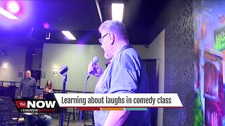 Taking comedy class at Buffalo's Helium Club