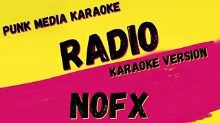 NOFX ✴ RADIO ✴ KARAOKE INSTRUMENTAL ✴ PMK