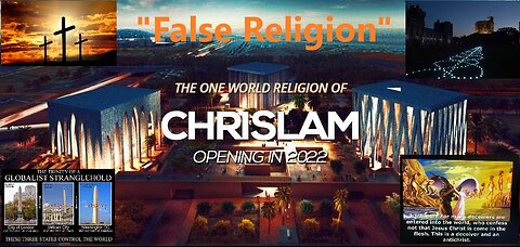 Pope's Church of Satan Chrislam Plan of Elite, Mind Control Revelations 17!