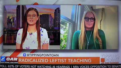 Ramona Bessinger, Providence RI School Teacher, Appears On OAN's Tipping Point To Discuss Leftist Ideologies Replacing Common Education Curriculum
