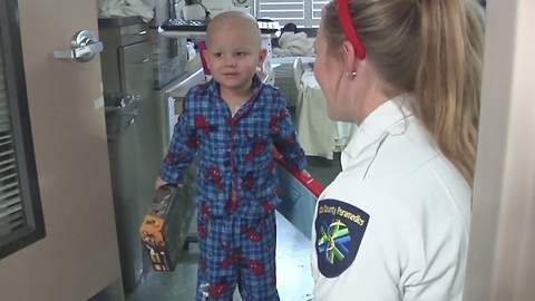 Ada County officials deliver toys to hospitalized kids