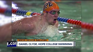 WXYZ Senior Salutes: Daniel Clyde, Hope College Swimming
