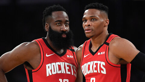 Russell Westbrook Calls BS On Rumors He Is Sick Of Playing In Houston With James Harden
