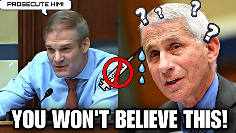 Jim Jordan DESTROYS the Fauci Sauce Narrative 🔥🔥🔥🔥