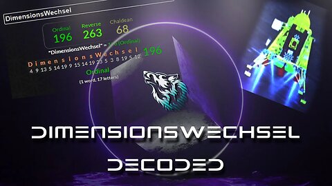 DimensionWechsel DECODED 🌐💬(Dimension,moon,matrix,phoenix,ladygaga)