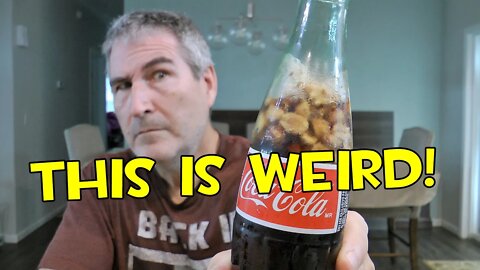 THIS IS SO WEIRD! Salted Peanuts In Coke Taste Test | It's A Southern Thing 😮