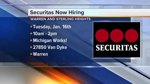 Workers Wanted: Securitas now hiring