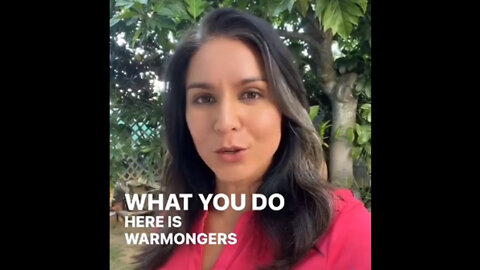 Tulsi Gabbard Dropping Some Serious Truth Bombs