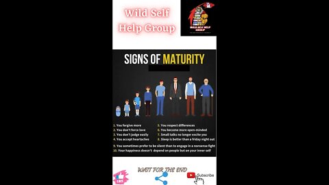 🔥Signs of maturity🔥#shorts🔥#viralshorts🔥#motivation🔥#wildselfhelpgroup🔥