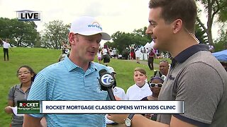 Brandt Snedeker leads Detroit kids clinic to open Rocket Mortgage Classic