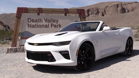 Road Trip To Death Valley in the 2016 Chevrolet Camaro SS Convertible and 2.0L Turbo Coupe