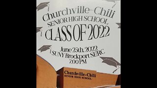 Churchville Chili High School Graduation June 25, 2022