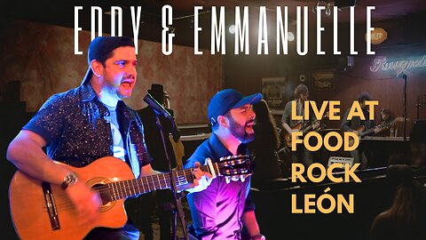 Eddy Espinoza & Emmanuelle Sorrentino | Food Rock Ave Leon #Nicaragua | Live #Concierto En Vivo